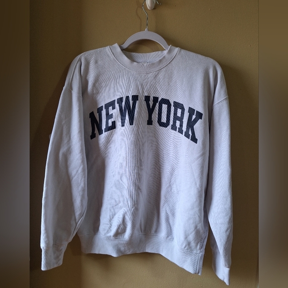 REFLEX white New York Women's Sweatshirt - Picture 2 of 7